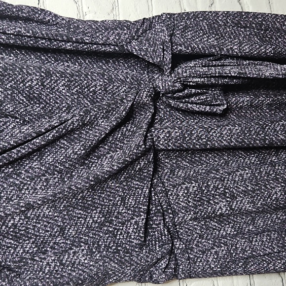 Michael Kors Sleeveless V Neck Faux Wrap Dress Medium - Picture 3 of 10